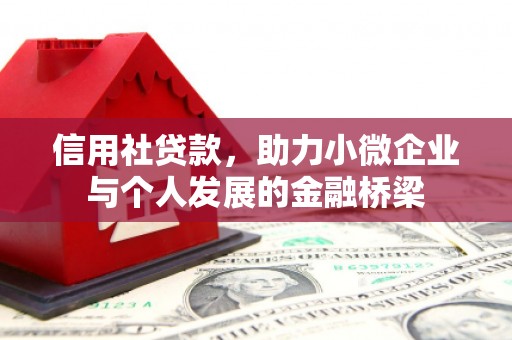 安远信用社贷款，助力小微企业与个人发展的金融桥梁