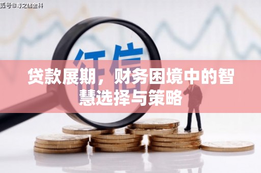 安远贷款展期，财务困境中的智慧选择与策略