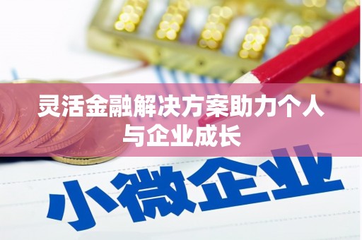 安远灵活金融解决方案助力个人与企业成长