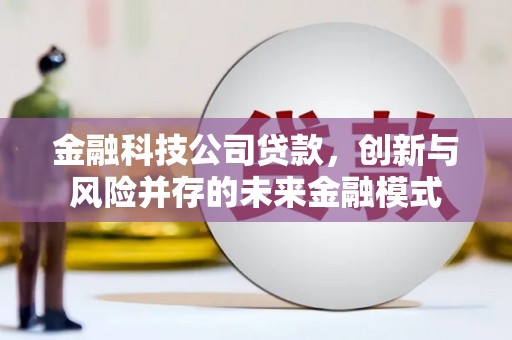 安远金融科技公司贷款，创新与风险并存的未来金融模式