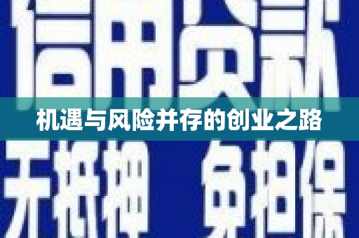 安远机遇与风险并存的创业之路