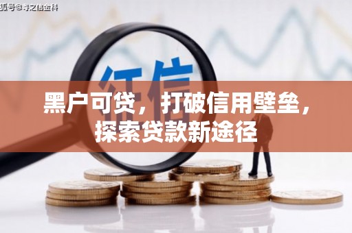 安远黑户可贷，打破信用壁垒，探索贷款新途径