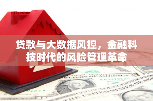 安远贷款与大数据风控，金融科技时代的风险管理革命