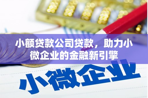 安远小额贷款公司贷款，助力小微企业的金融新引擎
