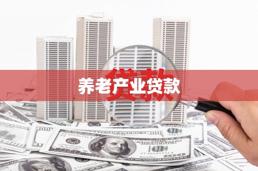安远养老产业贷款