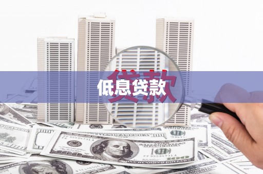安远低息贷款