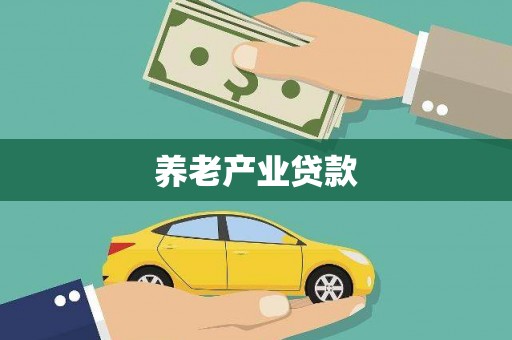 安远养老产业贷款
