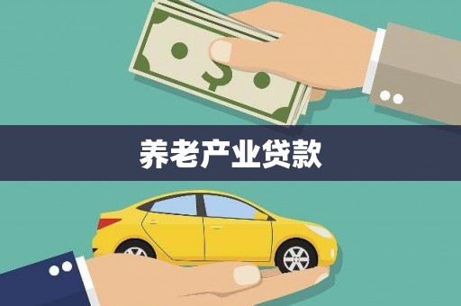 安远养老产业贷款