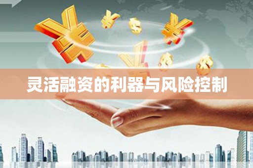 安远灵活融资的利器与风险控制