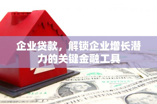 安远企业贷款，解锁企业增长潜力的关键金融工具