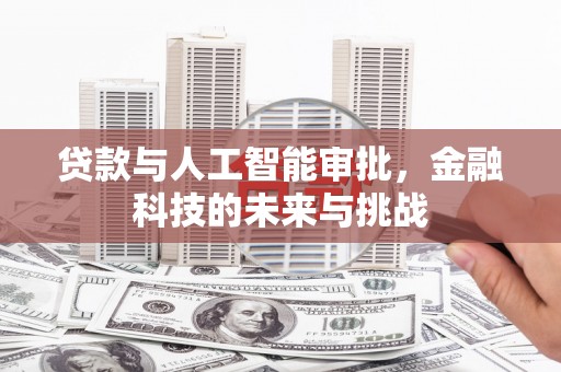安远贷款与人工智能审批，金融科技的未来与挑战