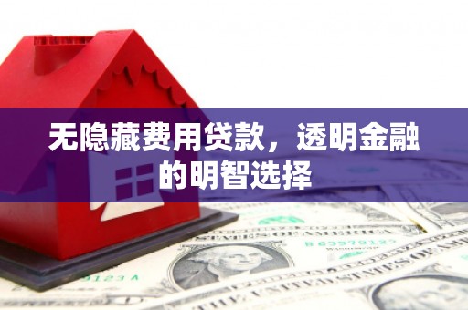 安远无隐藏费用贷款，透明金融的明智选择