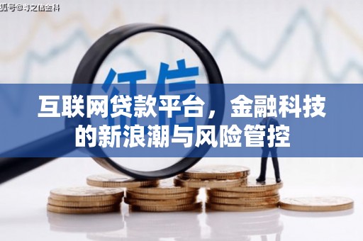 安远互联网贷款平台，金融科技的新浪潮与风险管控