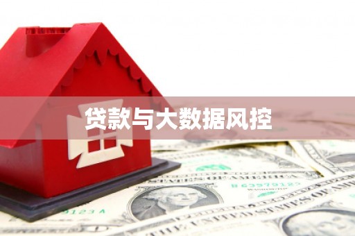 安远贷款与大数据风控