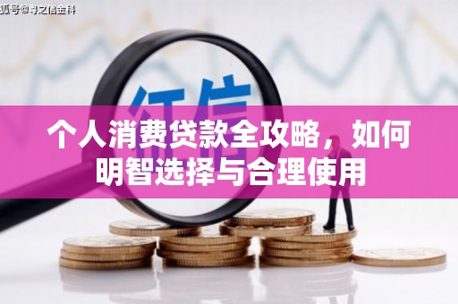 安远个人消费贷款全攻略，如何明智选择与合理使用